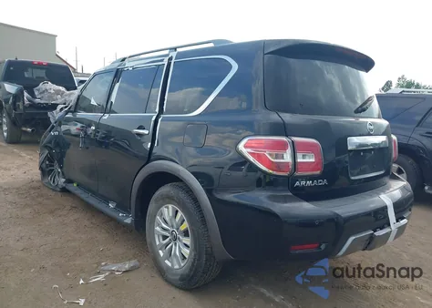 2020 Nissan Armada Sv from USA, damaged, VIN JN8AY2ND9L9107539